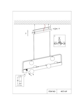 Подвесная люстра Favourite 4073-6P-foto2