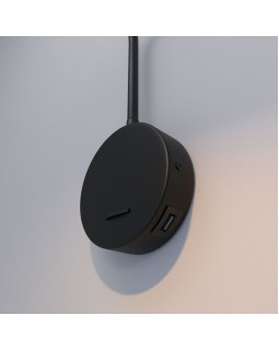Бра Elektrostandard Stem черный 3000К (40120/LED)-foto2