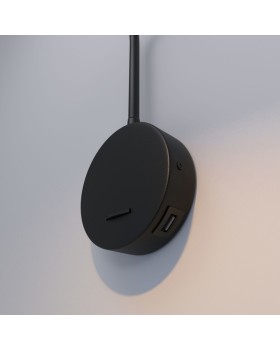 Бра Elektrostandard Stem черный 3000К (40120/LED)-foto2