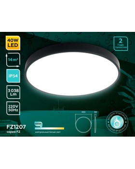 Накладной светильник Ambrella Light FZ1207-foto4