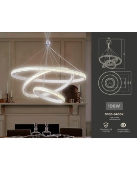 Каскадная люстра Ambrella Light FA6157-foto2