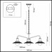Подвесная люстра LUMION 3513/3