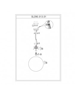 Подвесной светильник ST-Luce SL290.513.01-foto4