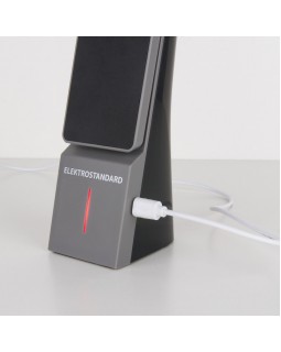 Настольная лампа Elektrostandard Desk черный/серый (TL90450)-foto4
