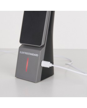 Настольная лампа Elektrostandard Desk черный/серый (TL90450)-foto4