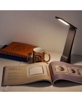 Настольная лампа Elektrostandard Desk черный/серый (TL90450)-foto8