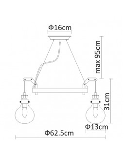 Подвесная люстра Divinare 1001/16 SP-6-foto3
