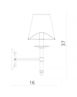 Бра Divinare 1162/01 AP-1-foto3