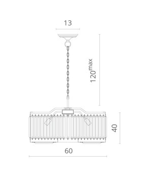 Подвесная люстра Divinare 8001/02 SP-8-foto6