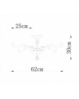 Люстра на штанге Divinare 8819/03 PL-3-foto4