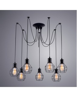 Подвесной светильник ARTE Lamp A1109SP-7BK-foto2