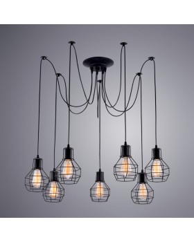 Подвесной светильник ARTE Lamp A1109SP-7BK-foto2