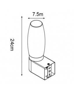 Бра ARTE Lamp A1209AP-1WH-foto4