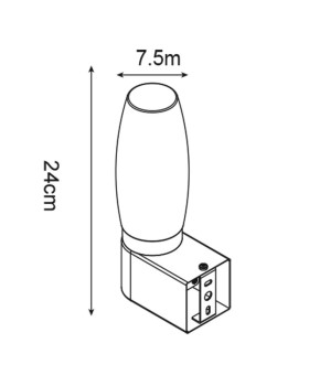 Бра ARTE Lamp A1209AP-1WH-foto4