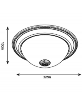 Накладной светильник ARTE Lamp A1306PL-2AB-foto4
