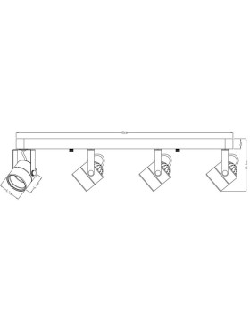 Спот ARTE Lamp A1310PL-4CC-foto4