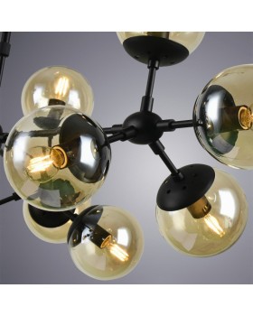 Люстра на штанге ARTE Lamp A1664SP-12BK-foto3