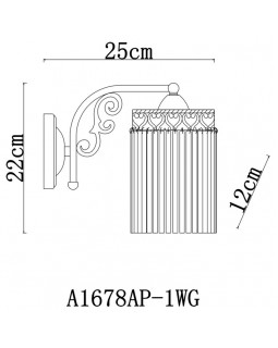Бра ARTE Lamp A1678AP-1WG-foto5