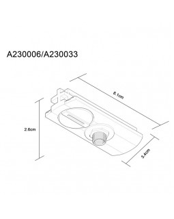 Адаптер ARTE Lamp A230006-foto2