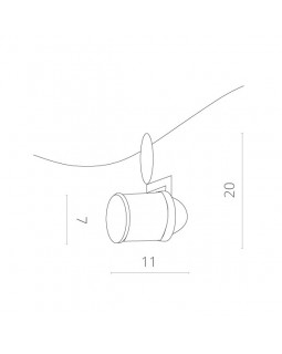 Светильник на шине ARTE Lamp A3056PL-1WH-foto2