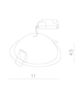 Встраиваемый светильник ARTE Lamp A3807PL-1WH-foto2