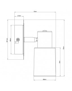 Спот ARTE Lamp A4510AP-1SS-foto4