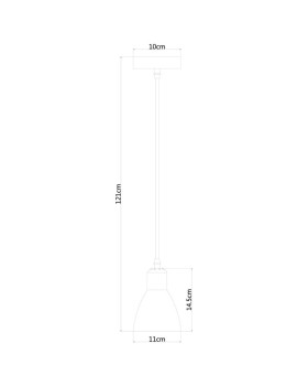 Подвесной светильник ARTE Lamp A5049SP-1WH-foto3