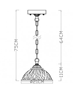 Подвесной светильник ARTE Lamp A5358SP-1WG-foto4