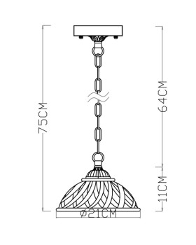 Подвесной светильник ARTE Lamp A5358SP-1WG-foto4