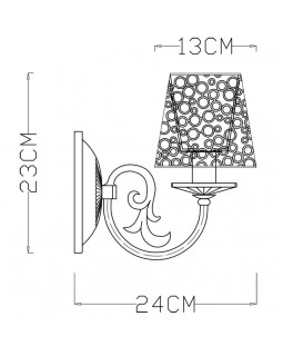 Бра ARTE Lamp A5468AP-1WG-foto4