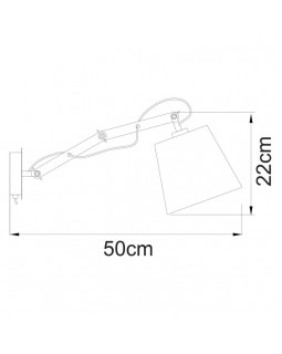 Бра ARTE Lamp A5700AP-1WH-foto3