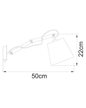 Бра ARTE Lamp A5700AP-1WH-foto3