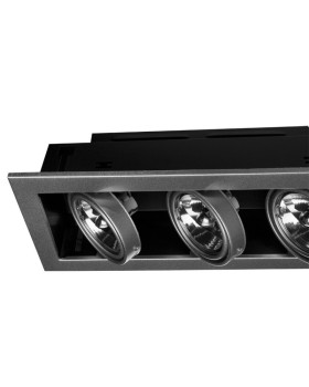 Встраиваемый светильник ARTE Lamp A5930PL-3SI-foto3