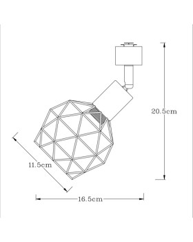 Светильник на шине ARTE Lamp A6141PL-1BK-foto3