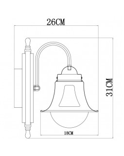 Бра ARTE Lamp A7006AP-1AB-foto3