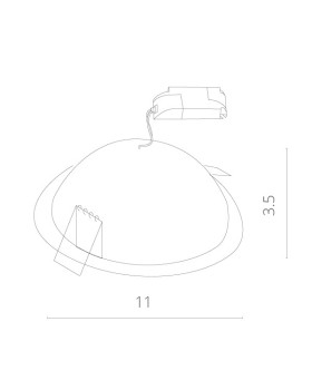 Встраиваемый светильник ARTE Lamp A7008PL-1WH-foto4