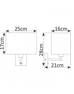 Бра ARTE Lamp A9248AP-1AB-foto4