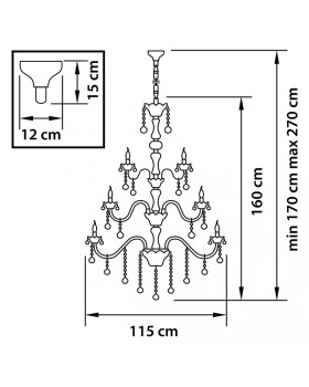 Подвесная люстра Lightstar 738302-foto4