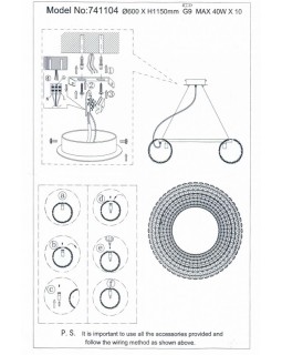 Подвесная люстра Lightstar 741104-foto3