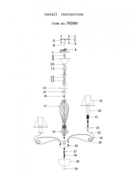 Подвесная люстра Lightstar 782080-foto9