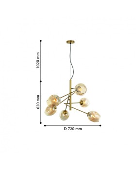 Подвесная люстра Favourite 2360-6P-foto7