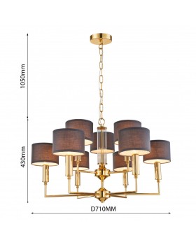 Подвесная люстра Favourite 2609-9P-foto4