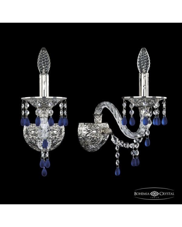 Бра Bohemia Ivele Crystal 16110B/1/165/XL Ni V3001