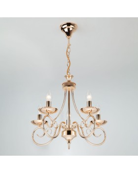 Подвесная люстра Eurosvet 22404/5 золото-foto2