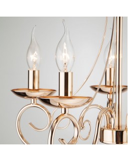 Подвесная люстра Eurosvet 22404/5 золото-foto5