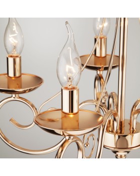 Подвесная люстра Eurosvet 22404/5 золото-foto6