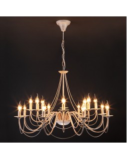 Подвесная люстра Eurosvet 60015/16 белый с золотом-foto8