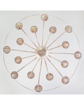 Подвесная люстра Eurosvet 60015/16 белый с золотом-foto9