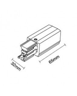 Подвод питания ITALLINE WSO 24BL BLACK-foto2