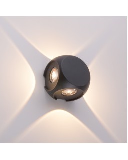 Светильник настенный Elektrostandard 1504 TECHNO LED CUBE черный-foto2
